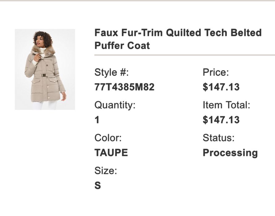 Куртка Michael Kors оригинал 30 000 тг