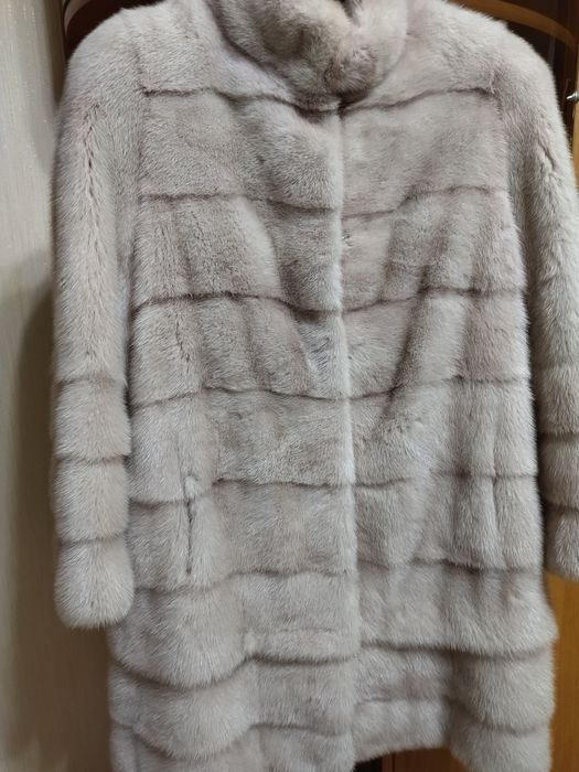Норковая.   шуба
