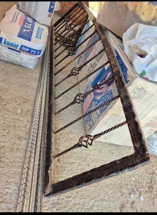 Grilaj din metal pentru balcon - balustrada