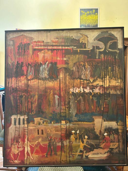 Tablou pictură pe pânză original