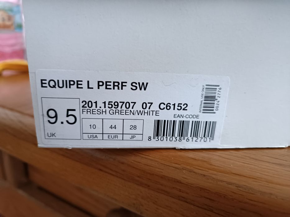 Мъжки маратонки Diadora heritage Equipe L Perf SW Fresh Green White