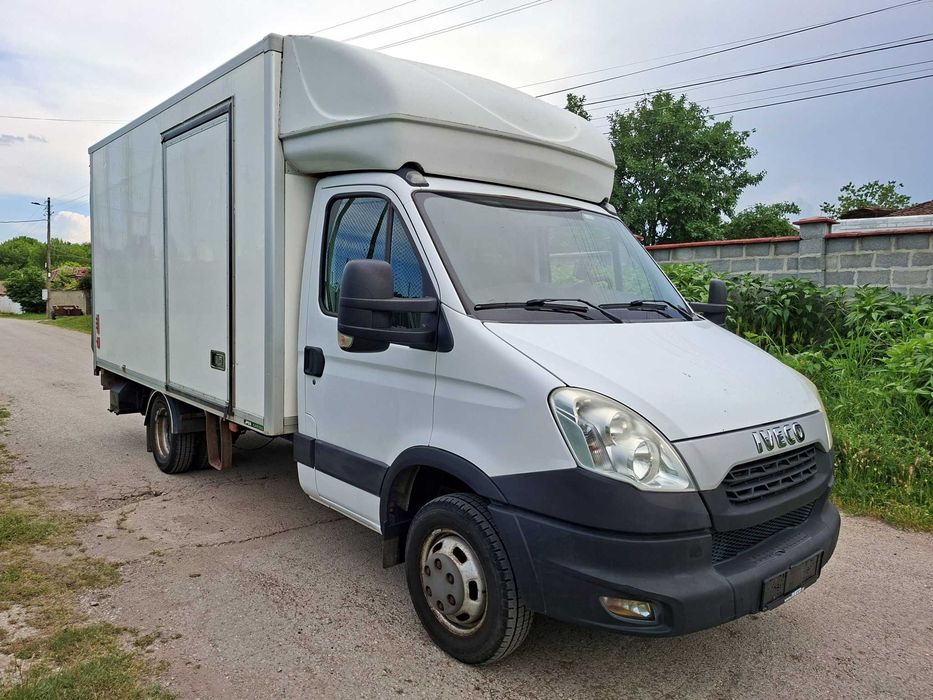 IVECO DAILY 35C21 3.0HPI 210 к.с. ТОП състояние - падащ борд въздушни възглавници 3.5 тона