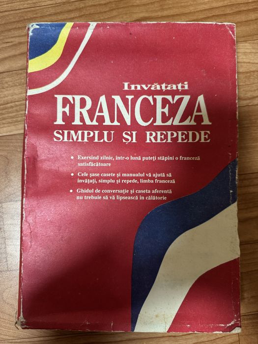 Invatati Franceza simplu si repede (curs casete audio) (dictionar)