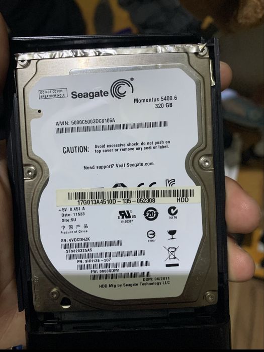 Hard (qattiq disk) Momentus 5400.6