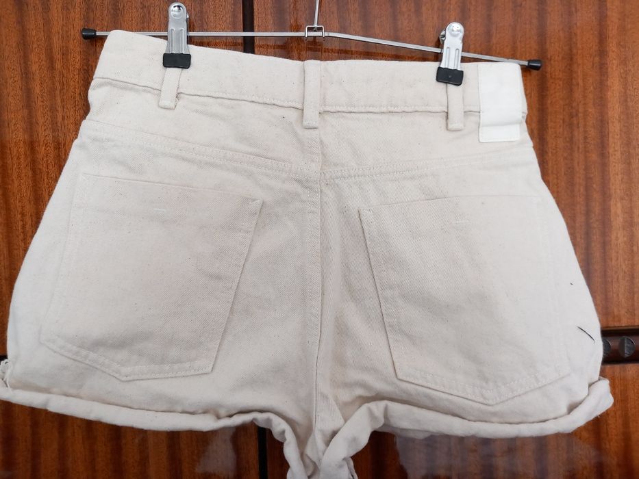 Дънков къс гащеризон Terranova и дънкови панталонки H&M