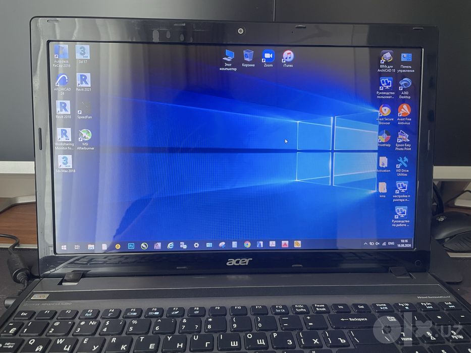 Ноутбук Acer Aspire 5850G/Intel Core i7/16GB RAM/SSD/состояние хорошее