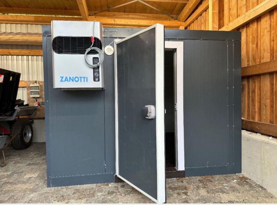 Agregat silentios carcasat echipat vitrina frigorifica camera frig refrigerare cu presostat dual si inalte filtru vizor contactor robineti instalatie