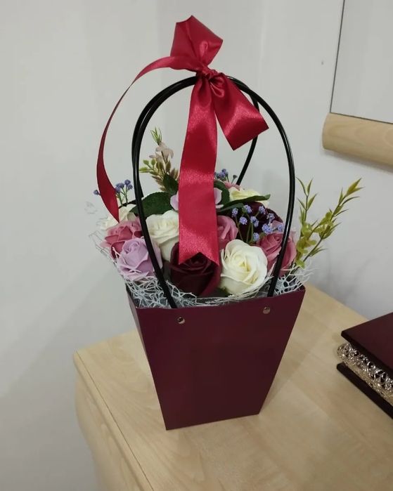 Мыльные розы в подарок