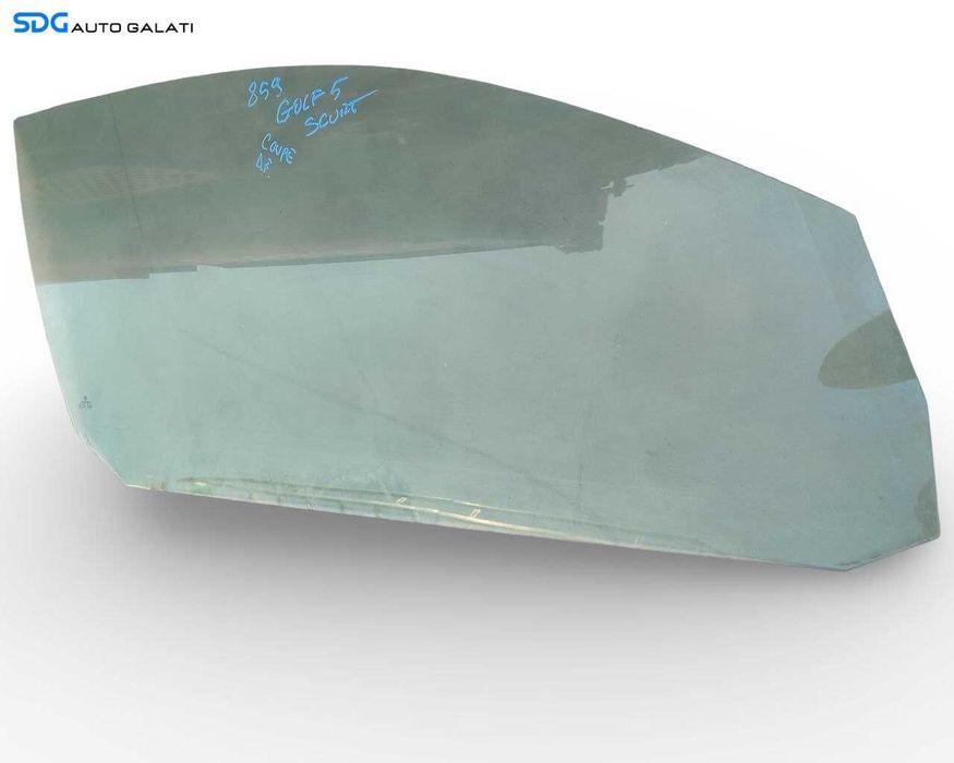 Geam Sticla de pe Usa Portiera Dreapta Fata Volkswagen Golf 5 Coupe 2004 - 2008 [A1053]