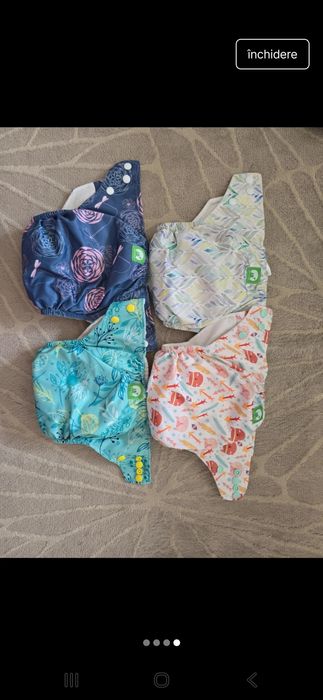 Scutece reutilizabile unisex