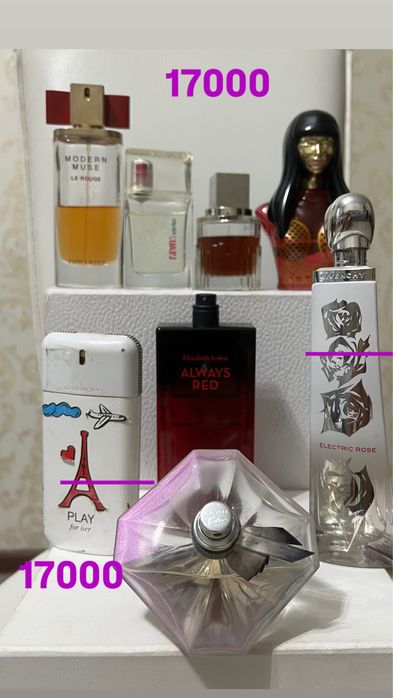 Парфюм б/у разный оригинал