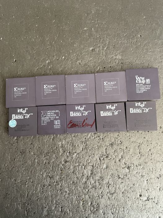 Керамични позлатени процесори