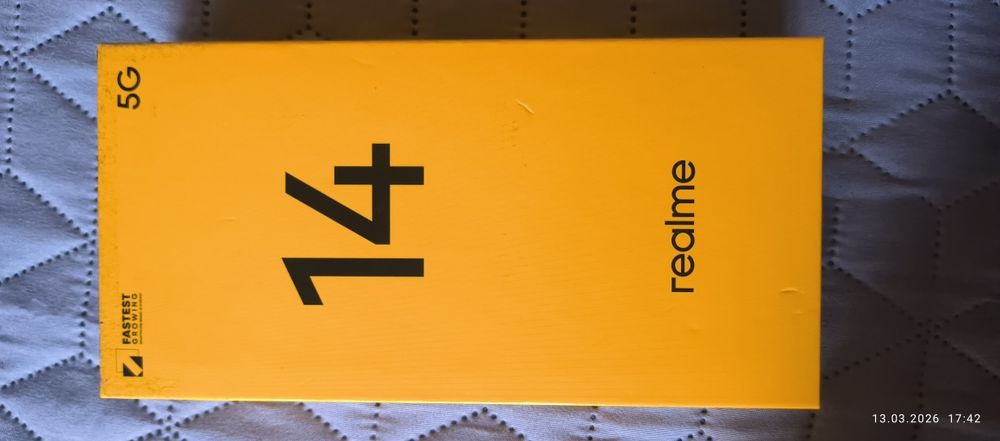 Realme  14  5G.  256 gb