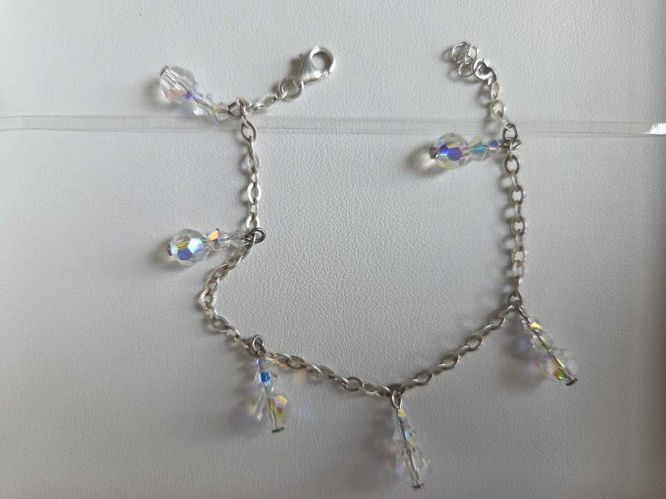 Set elegant bratara si cercei dama