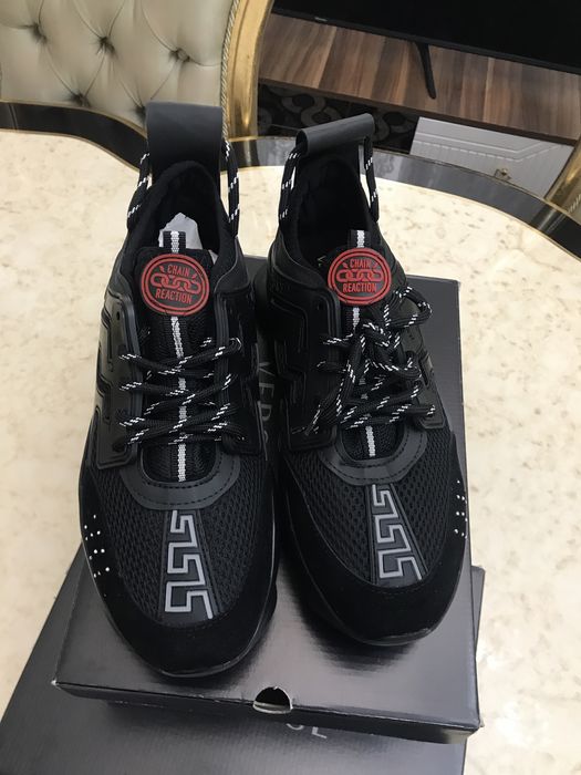 Adidasi Versace Chain blek nou