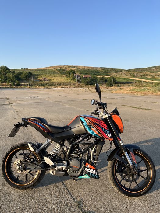 Ktm duke 125cc….