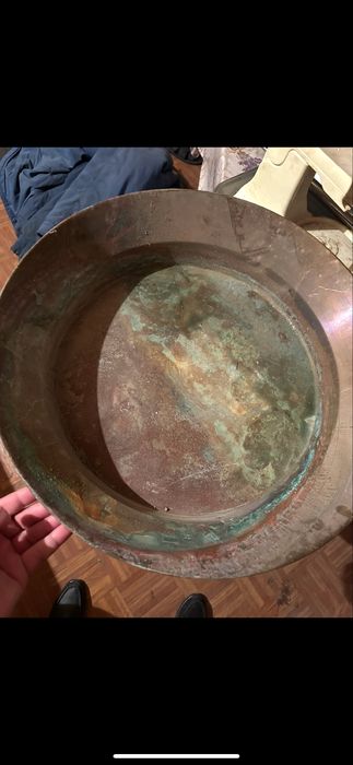 Латунный тазик СССР