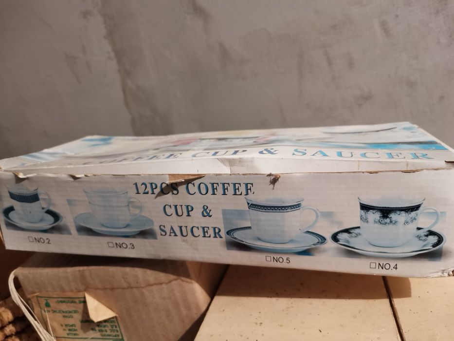 Сервизи за кафе коняк и безалкохолно.