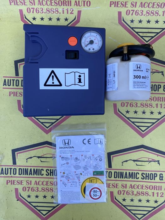 Compresor auto umflat roti kit soluție pana original Honda 120W