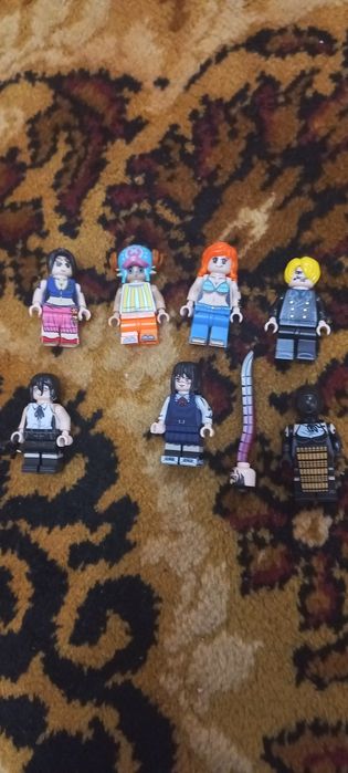 Лего Ван пис и Человек-бензопила аналог