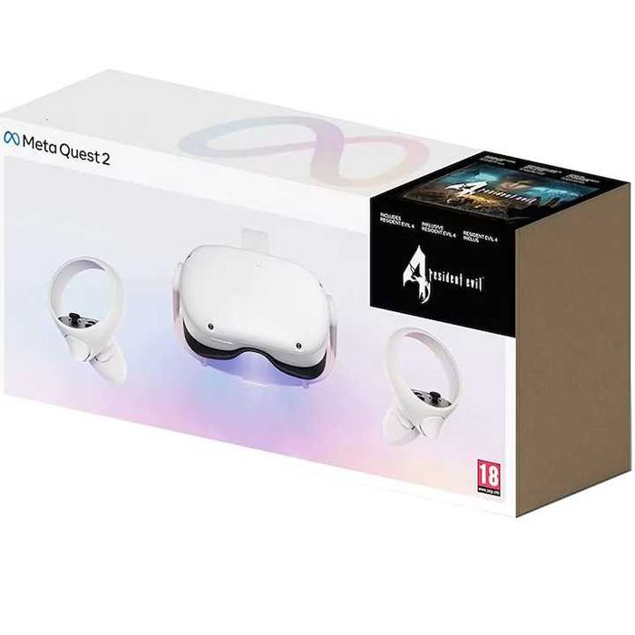 Ochelari VR Meta Oculus Quest 2 128GB + Joc Resident Evil 4