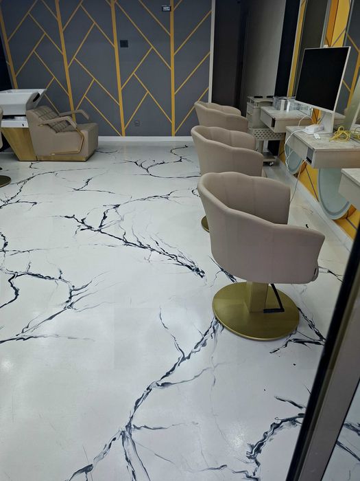 Pardoseli epoxidice si efecte decorative podea si pereti