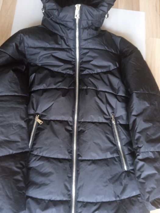 Яке дълго Палто топло с качулка размер S