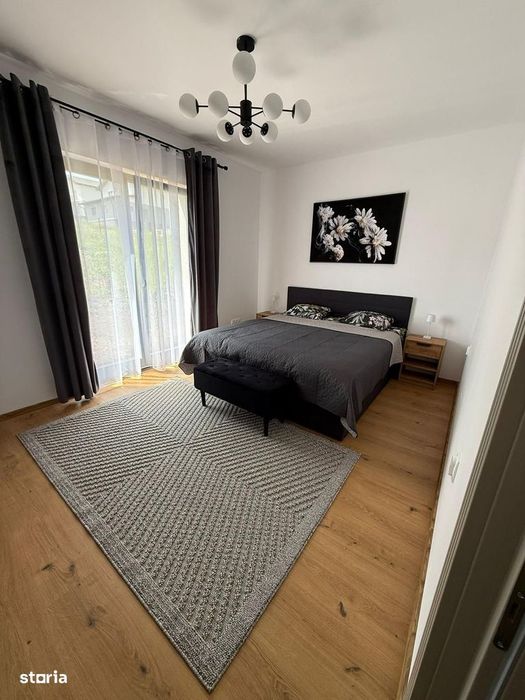 Casa 4 camere,2bai, 700 mp teren,mobilată si utilată