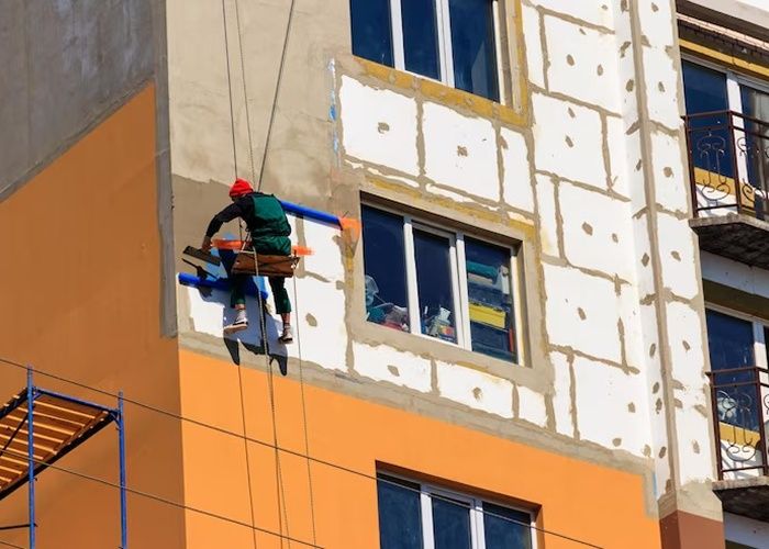 фасадные работы..