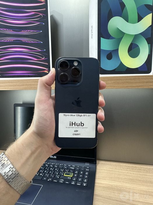 IPhone 15pro 128gb Blue 81%