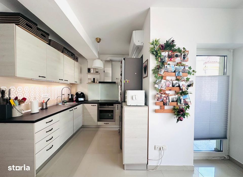Apartament 3 camere- mobilat si utilat- loc de parcare subteran-Brayti
