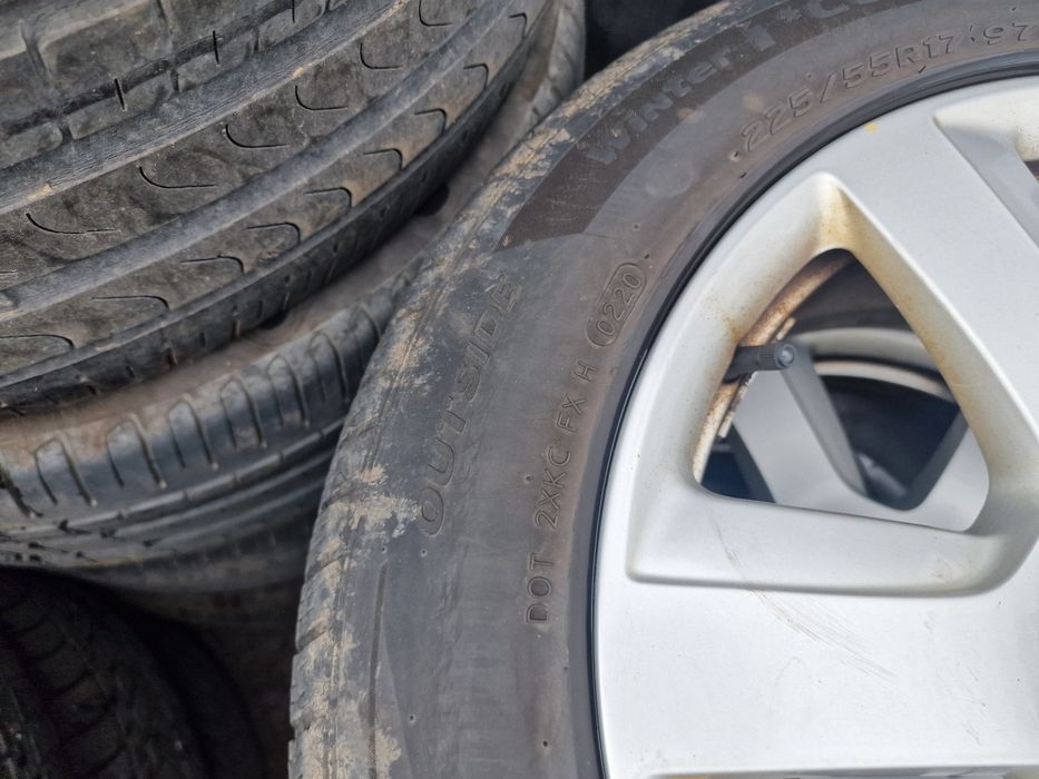 Гуми с Джанти за Audi A5,A6,A7 225/55 R 17 Hankook