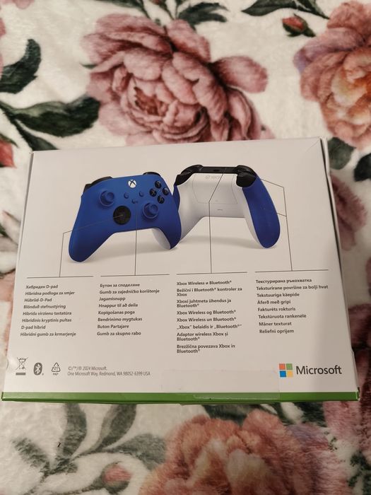 Controler xbox shock blue