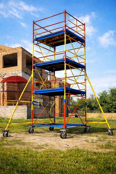 Леса строительные с колёсами