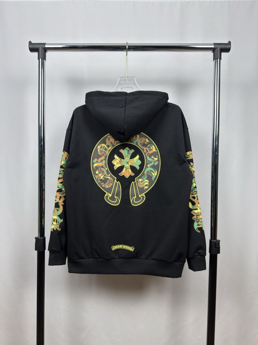 Chrome Hearts Black Camo Zip-Hoodie | Hanorac Chrome Hearts