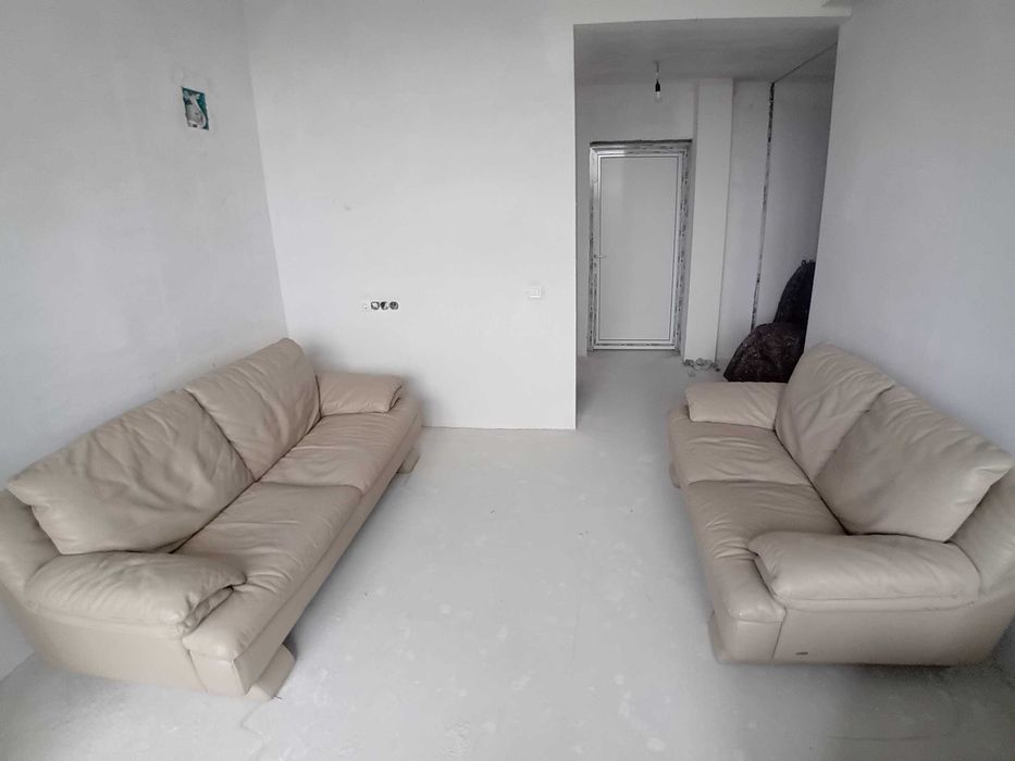 Комплект от два дивана от естествена кожа ITALSOFA