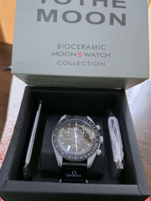SWATCH X OMEGA mercury/moon luxe