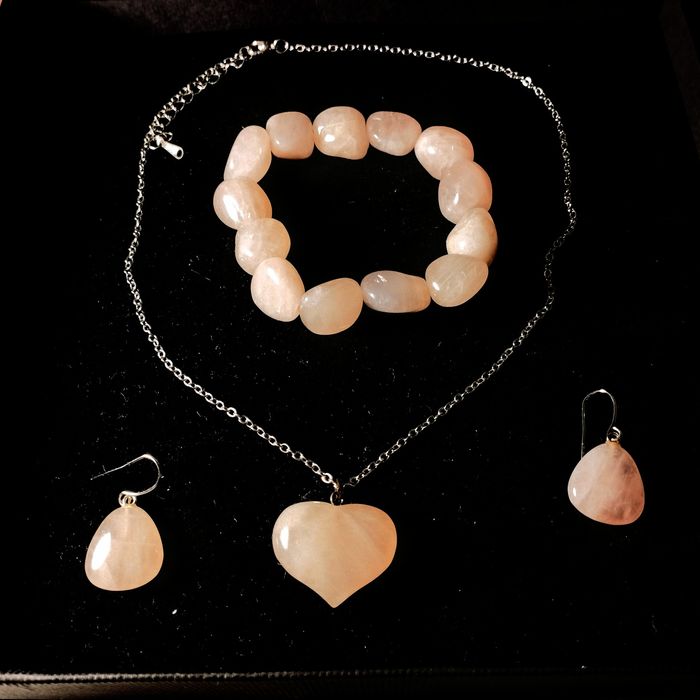 Комплект "Розовый кварц"