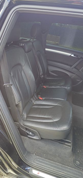 Interior scaune si bancheta piele neagra Audi Q7 S line