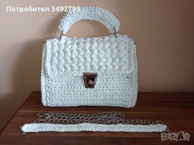 Дамски чанти ръчно плетени