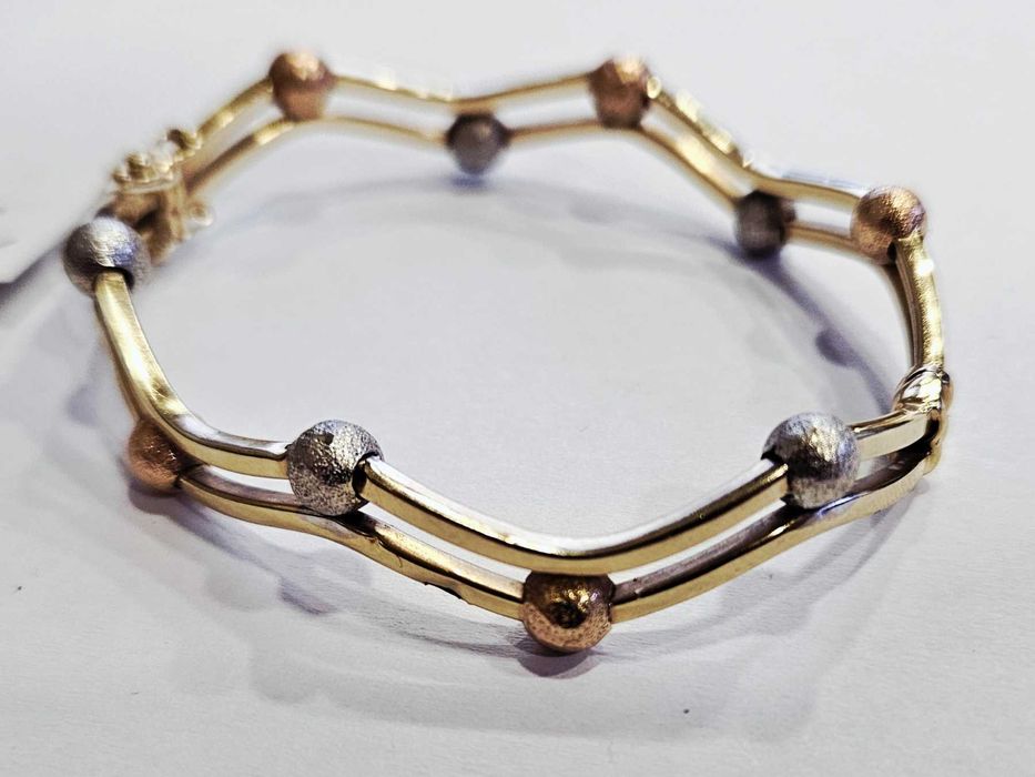 Златна гривна 9.14гр 05717-25