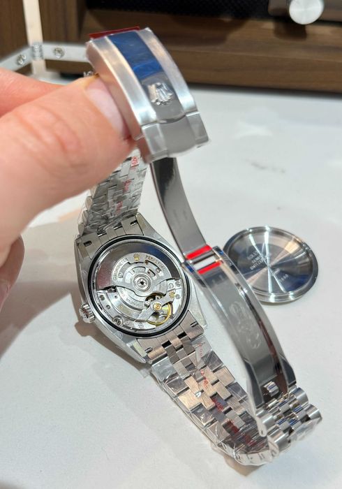 rolex day-date перла 36 мм сребърен