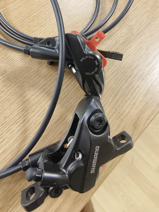 Сет Дискови Спирачки: SHIMANO BL-MT501/BR-MT520 /Органични Накладки