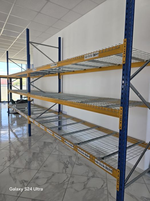 Rafturi metalice profesionale depozitare europaleti sau manual