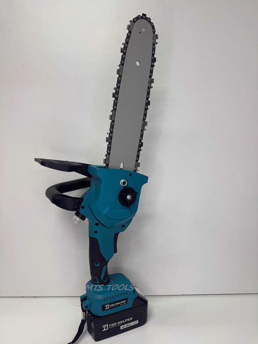 Mini drujba electrica cu acumulator Top Helper lama 12" 2 lanturi