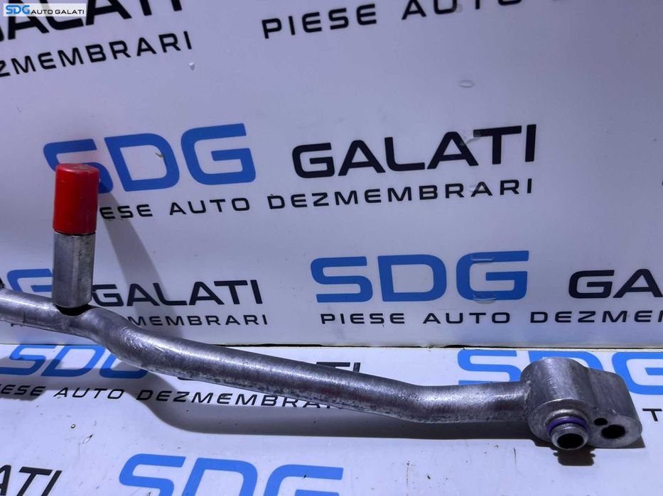 Furtun Conducta Teava Compresor Radiator AC Aer Conditionat Clima Skoda Fabia 1 1.4 AUA AUB BBY BBZ BKY BUD 2000 - 2008 Cod 6Q0820721N [D0358]