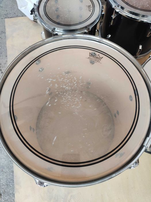 Барабани Pearl Export Series (Made in Taiwan) – 3 тома с I.S.S. холдери + Соло барабан