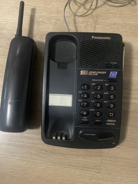 Работещ стационарен телефон Panasonic