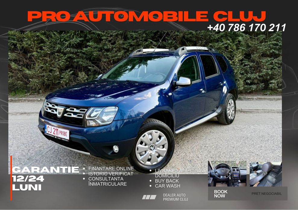 Dacia Duster #Rate#Garantie#Numere Rosii#Transport Gratuit#Buy Back#