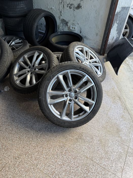 Jante originale Audi 20” 4K8601025L + anvelope Goodyear Eagle F1 255/40 R20
